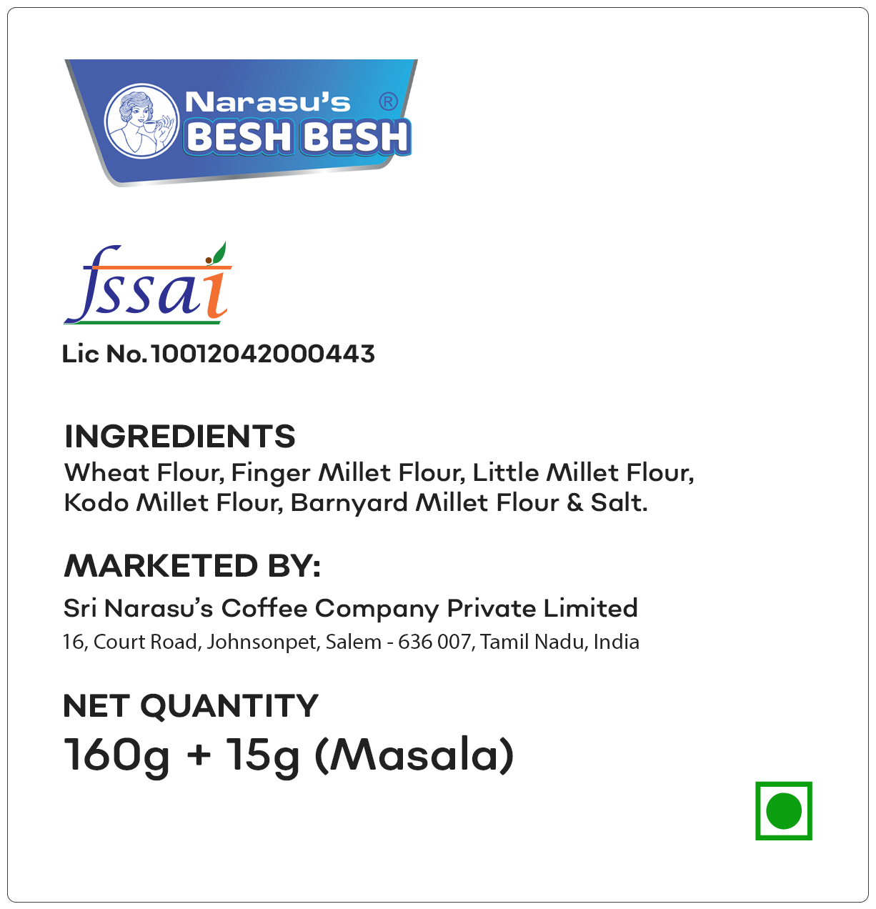 Mixed Millet Noodles